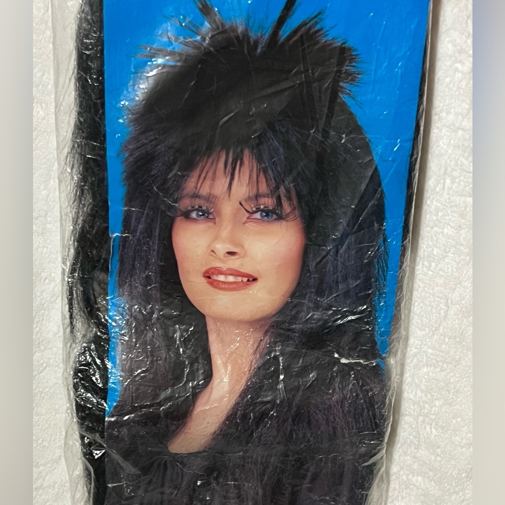 Spiked Long Black Sorceress Wig